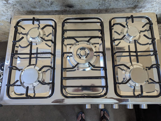 Skyflame table top burner detail view